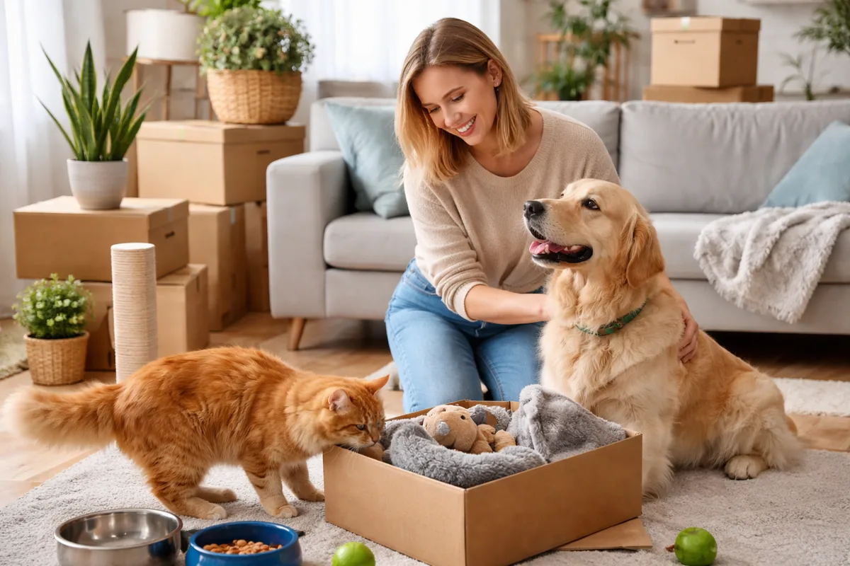 Comment habituer mon animal de compagnie à une nouvelle maison